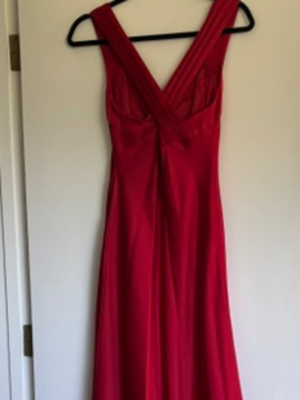 Stunning Red Calvin Klein Gown